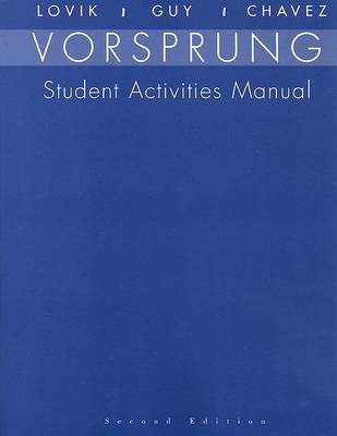 Vorspring Student Activity Manual