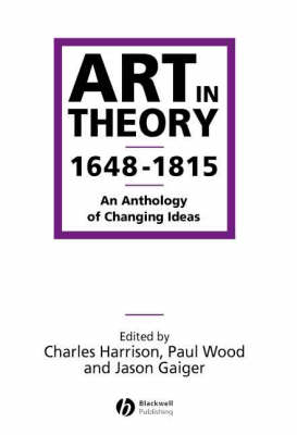 Art in Theory 1648-1815