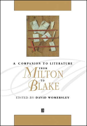 A Companion to Literature from Milton to Blake