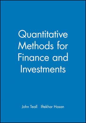 Quantitative Methods for Finance and Investments