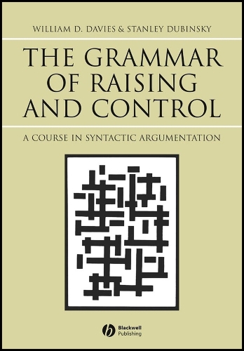 The Grammar of Raising and Control