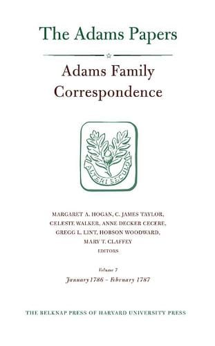 Adams Family Correspondence, Volume 7