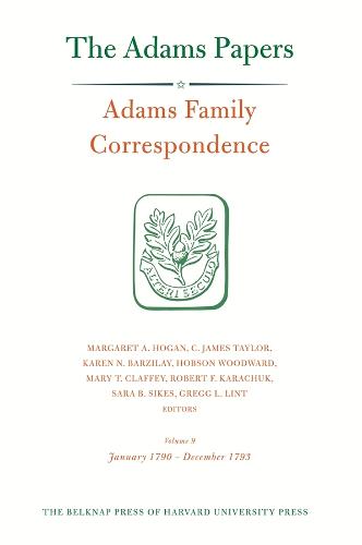 Adams Family Correspondence, Volume 9