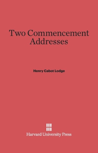 Two Commencement Addresses
