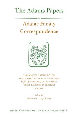Adams Family Correspondence, Volume 12