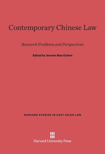 Contemporary Chinese Law
