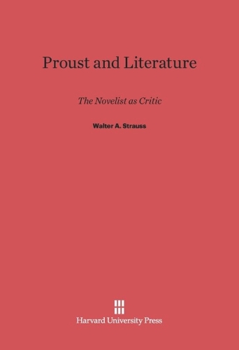 Proust and Literature