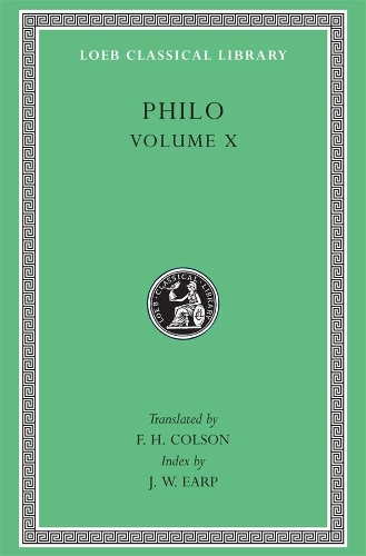 Philo, Volume X