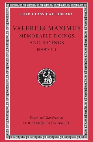 Memorable Doings and Sayings, Volume I