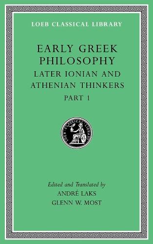 Early Greek Philosophy, Volume VI