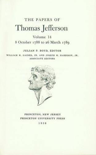 The Papers of Thomas Jefferson, Volume 14