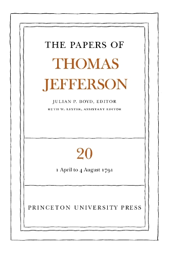 The Papers of Thomas Jefferson, Volume 20