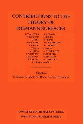 Contributions to the Theory of Riemann Surfaces