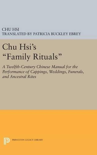 Chu Hsi's Family Rituals