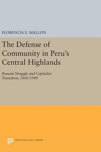 The Defense of Community in Peru's Central Highlands