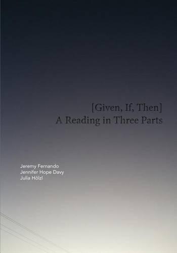 [Given, If, Then]