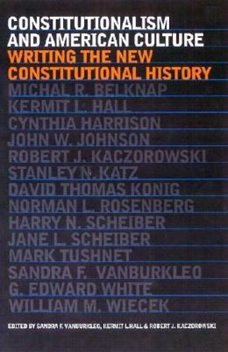 Constitutionalism and American Culture