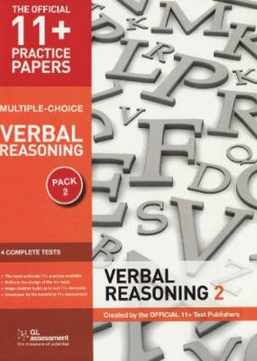 11+ Practice Papers, Verbal Reasoning Pack 2 (Multiple Choice)