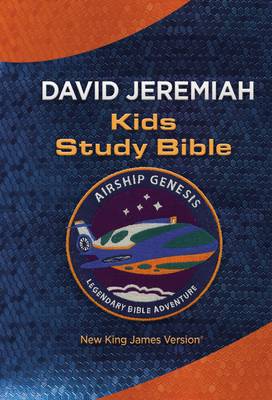 NKJV, Airship Genesis Kids Study Bible, TechTile Leather Edition