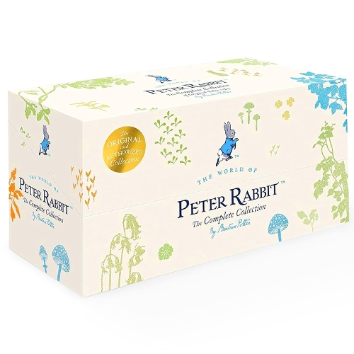The World of Peter Rabbit - The Complete Collection of Original Tales 1-23 White Jackets by Beatrix Potter