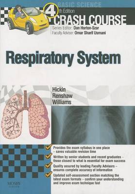 Crash Course Respiratory System Updated Print + eBook edition