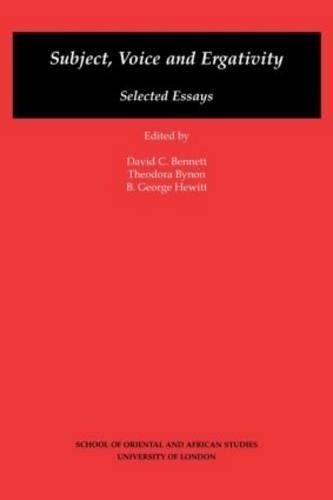 Subject, Voice and Ergativity