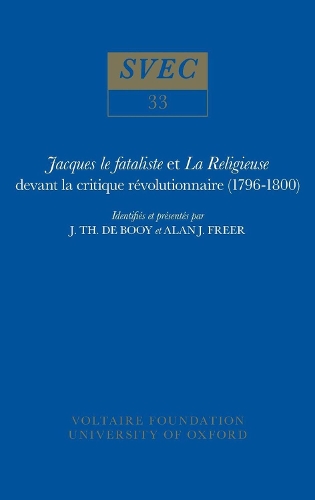 Jacques le fataliste et La Religieuse devant la critique révolutionnaire (1796-1800)