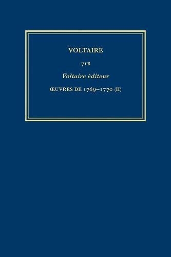 Œuvres complètes de Voltaire (Complete Works of Voltaire) 71B