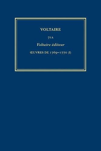 Œuvres complètes de Voltaire (Complete Works of Voltaire) 71A