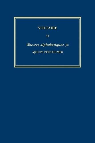 Œuvres complètes de Voltaire (Complete Works of Voltaire) 34
