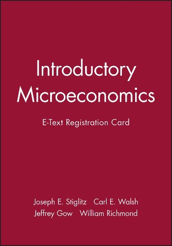 Introductory Microeconomics E–Text Registration Card