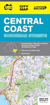 Central Coast Suburban Streets Map 289 12th ed