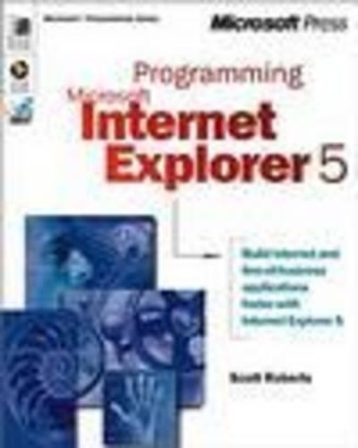 Programming Internet Explorer 5