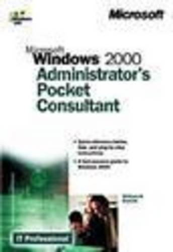 Windows 2000 Administrator's Pocket Consultant