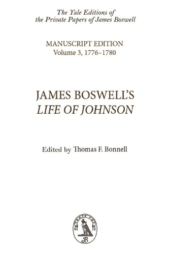 James Boswell's Life of Johnson