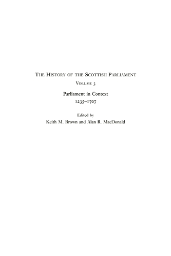 The History of the Scottish Parliament
