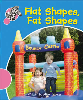 Spotty Zebra Pink A Change - Flat Shapes, Fat Shapes