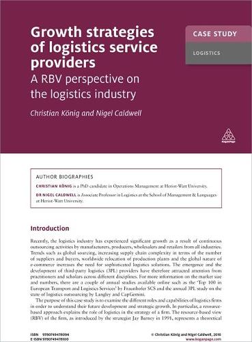 Case Study: Growth Strategies of Logistics Service Providers
