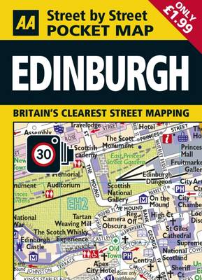 AA Pocket Map Edinburgh