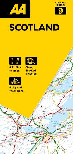 AA Road Map Scotland