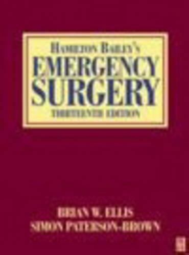 Hamilton Bailey's Emergency Surgery 13e