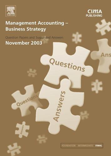 Management Accounting- Business Strategy