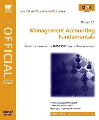 CIMA Study Systems 2006: Management Accounting Fundamentals