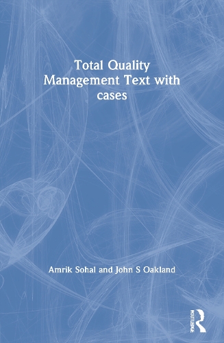 Total Quality Management Text with cases