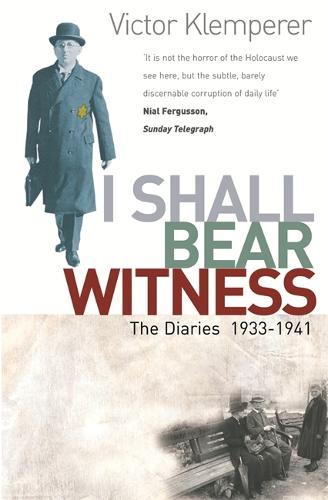 I Shall Bear Witness