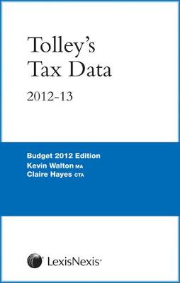 Tolley's Tax Data 2012-13