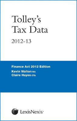 Tolley's Tax Data 2012-13