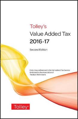 Tolley's Value Added Tax 2016 (Second edition only)