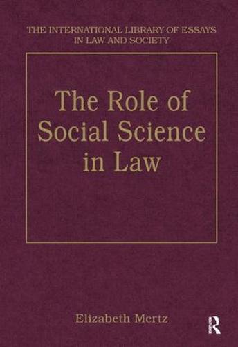 The Role of Social Science in Law