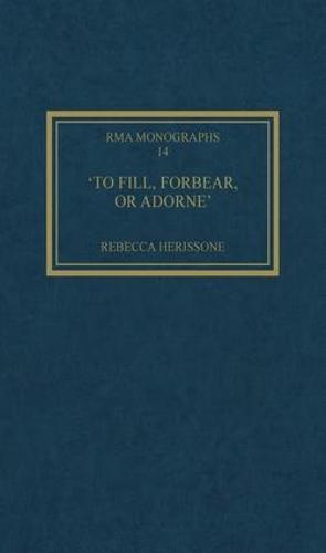 'To fill, forbear, or adorne'